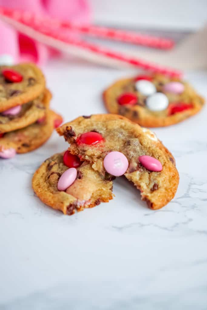 Valentine’s Day Chocolate Chip Cookies - Balancing Pieces
